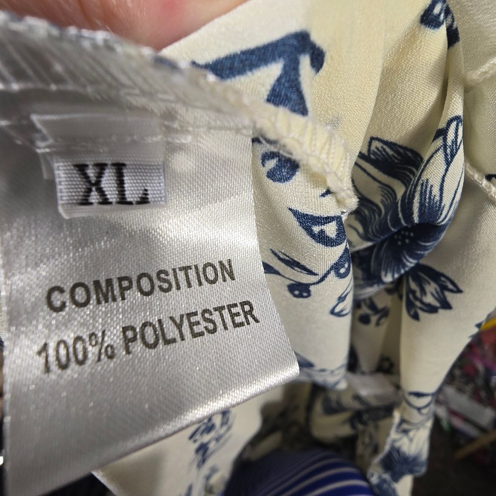 Reformation Floral Print Dress with Ruffle Sleeves Size Xl - Picture 8 of 13